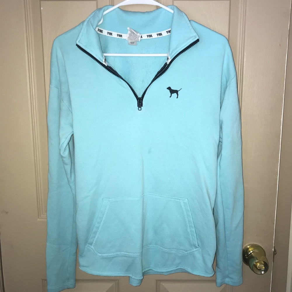 Pink Quarter Zip